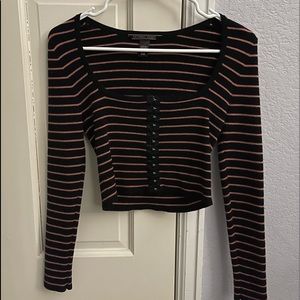 Low/Scoop Neck Victorias Secret Crop Top